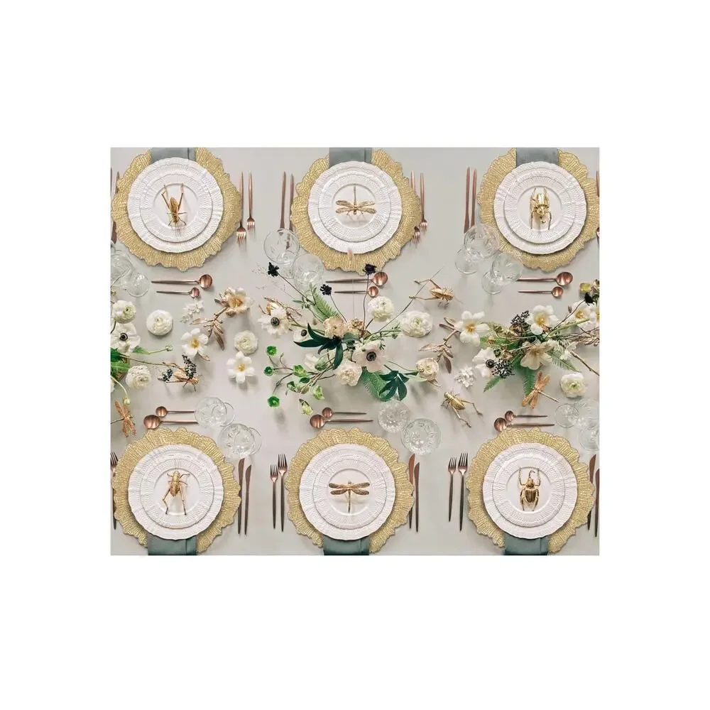 Set of 12 Golden MAONAME 13